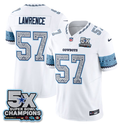 Dallas Cowboys 2026 Hispanic Month Edition Vapor Jersey - Stitched