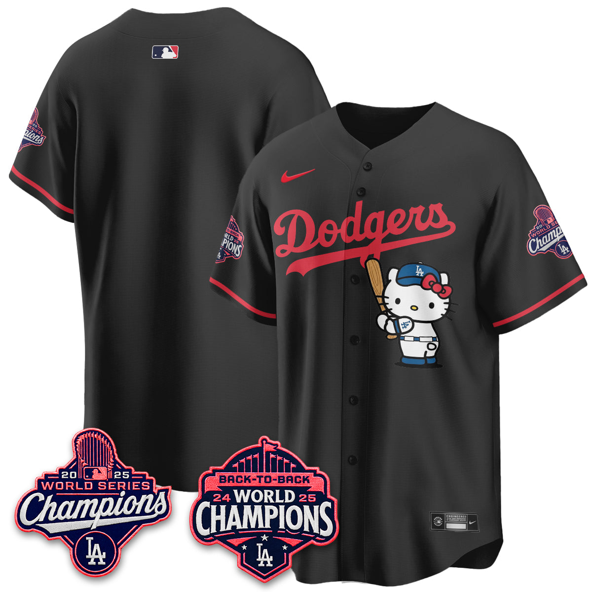 LAD x Hello Kitty Night 2026 Vapor White Jersey - All Stitched