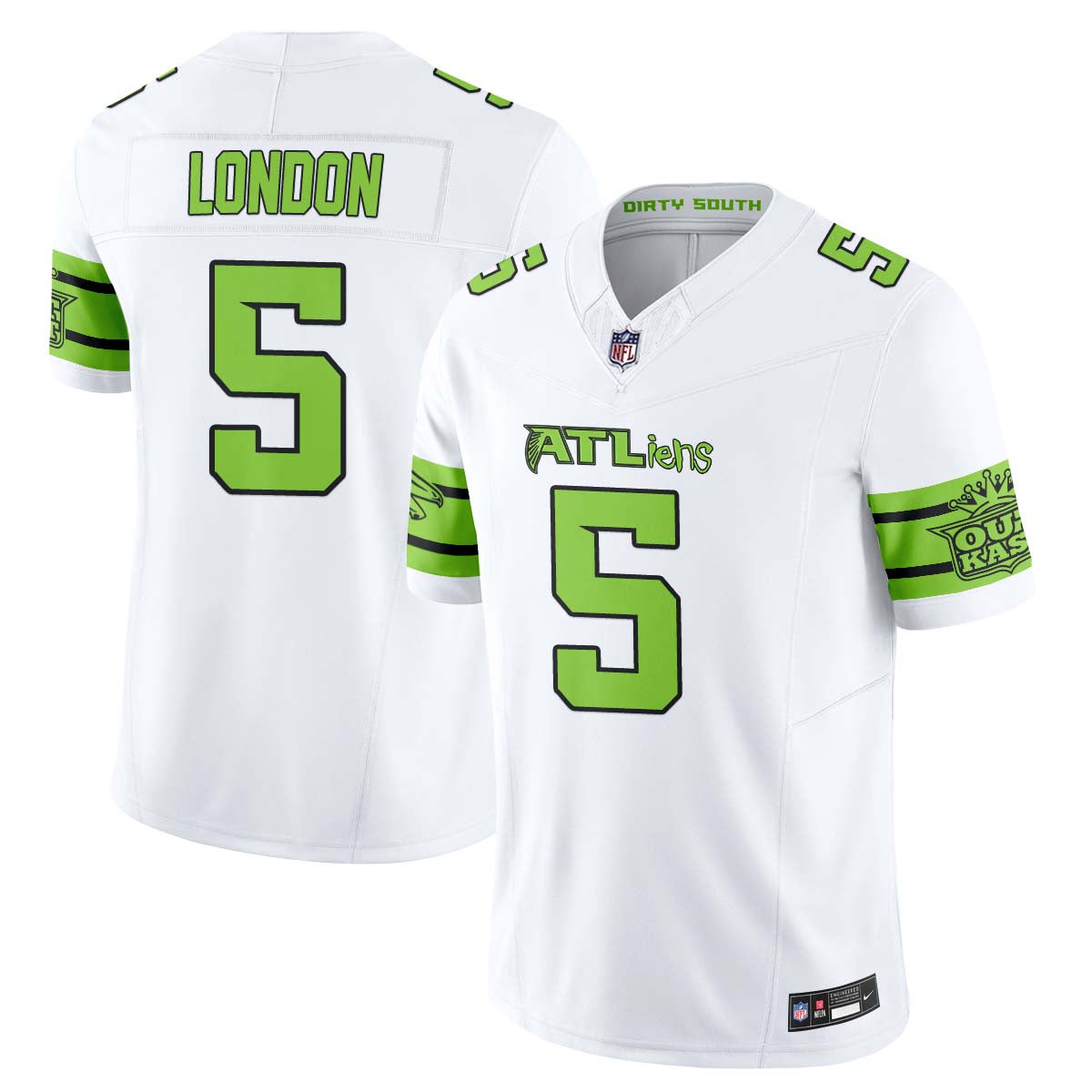 ATL 30th Anniversary ATLiens Vapor Jersey - Stitched