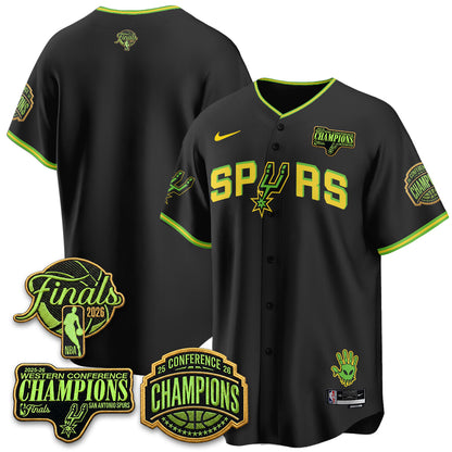 San Antonio Spurs 2026 Basketball Alien Style Vapor Jersey - Stitched