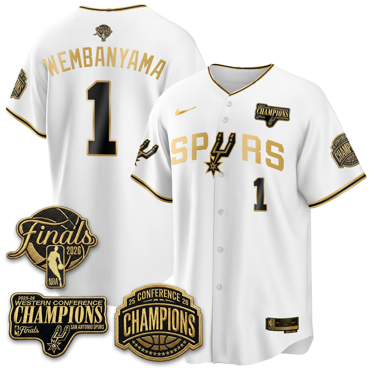 SAS 2026 Basketball Finals Vapor Special Jersey - Stitched