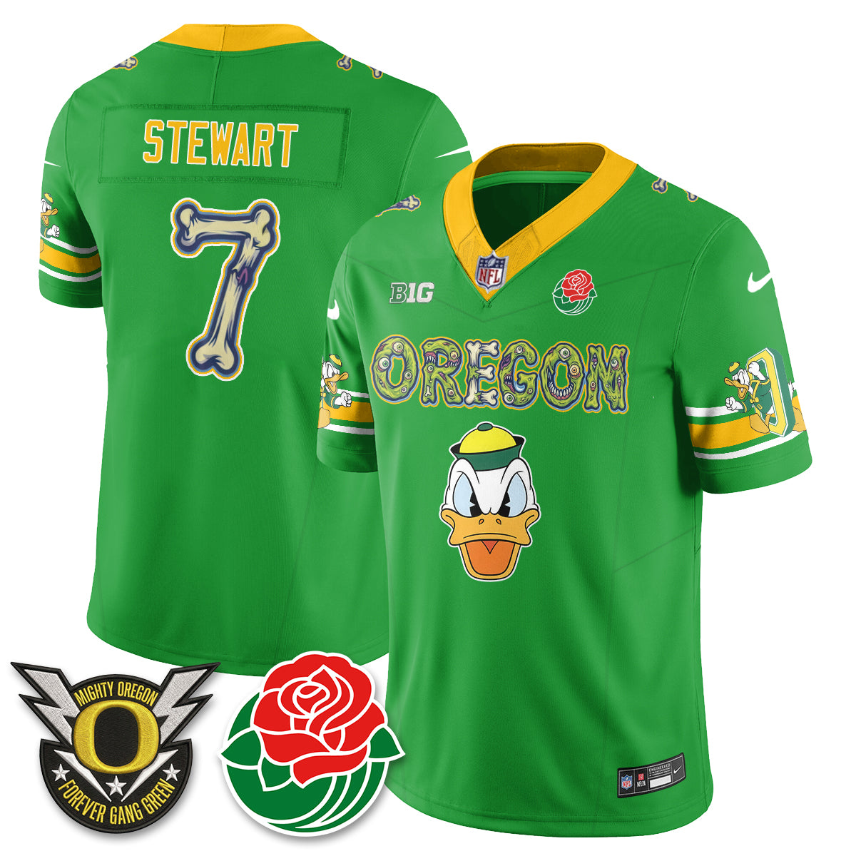 ORE Zombie Halloween Vapor Limited Jersey - Stitched