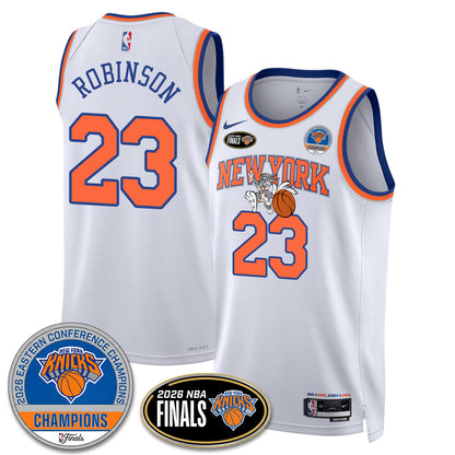 NYK 2026 NBA Eastern Conference Champions x Bunny Vapor Jersey - Stitched