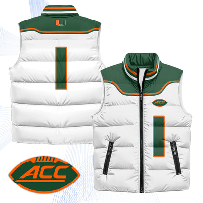 MIA 2001 Throwback Puffer Vest - Printed