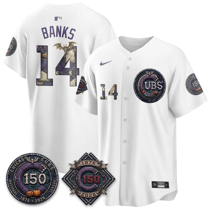 Chicago Cubs Nightmare Edition Vapor Limited Jersey - Printed