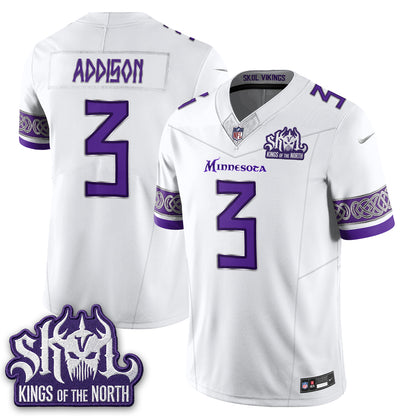 MIN  Warrior Skol Patch Vikings Font Edition  - Stitched (2)