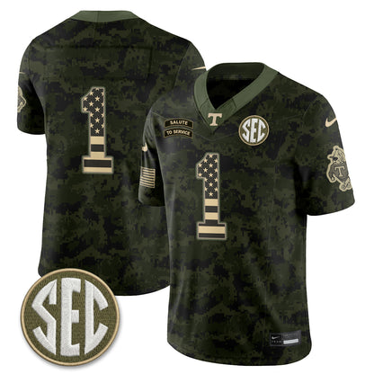 TENN 2026 Salute to Service Vapor Jersey - Stitched