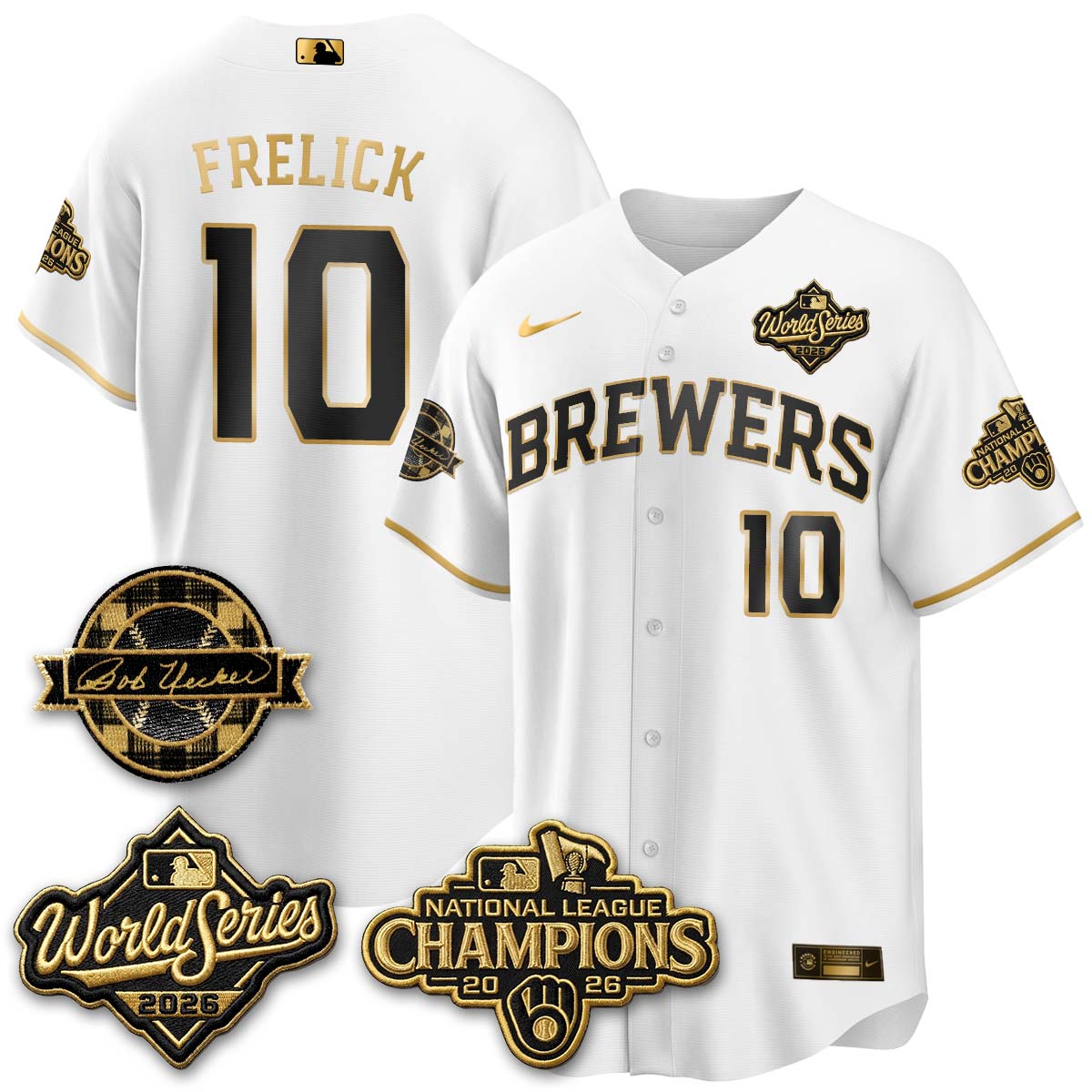 MIL 2026 NL Champions - Uecker Patch Navy Limited Edition - Stitched N1