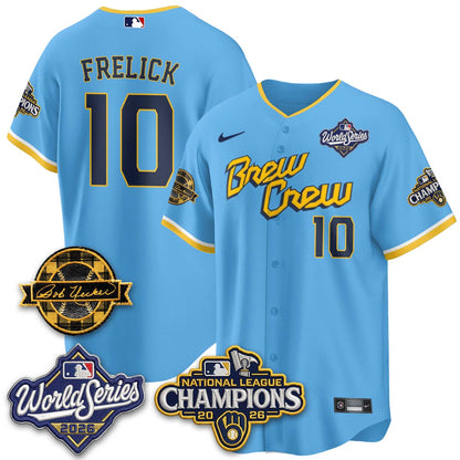 MIL 2026 NL Champions - Uecker Patch Navy Limited Edition - Stitched N1