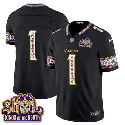 Minnesota Vikings  Latino Heritage Month Vapor Jersey - Stitched