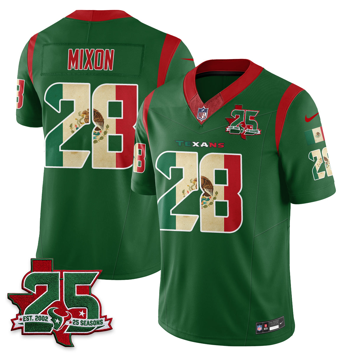 HOU 25 Seasons Mexico Style Edition - Stitched (2)