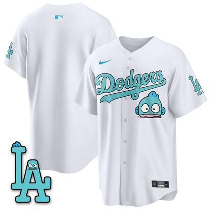 Los Angeles Dodgers x Hangyodon Edition Vapor Jersey- Stitched