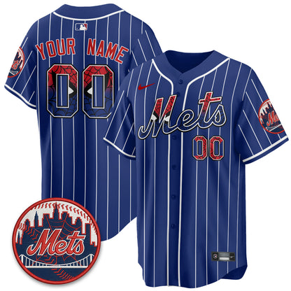 New York Mets x Web-Head Vapor Premier Limited Custom Jersey - All Stitched V2