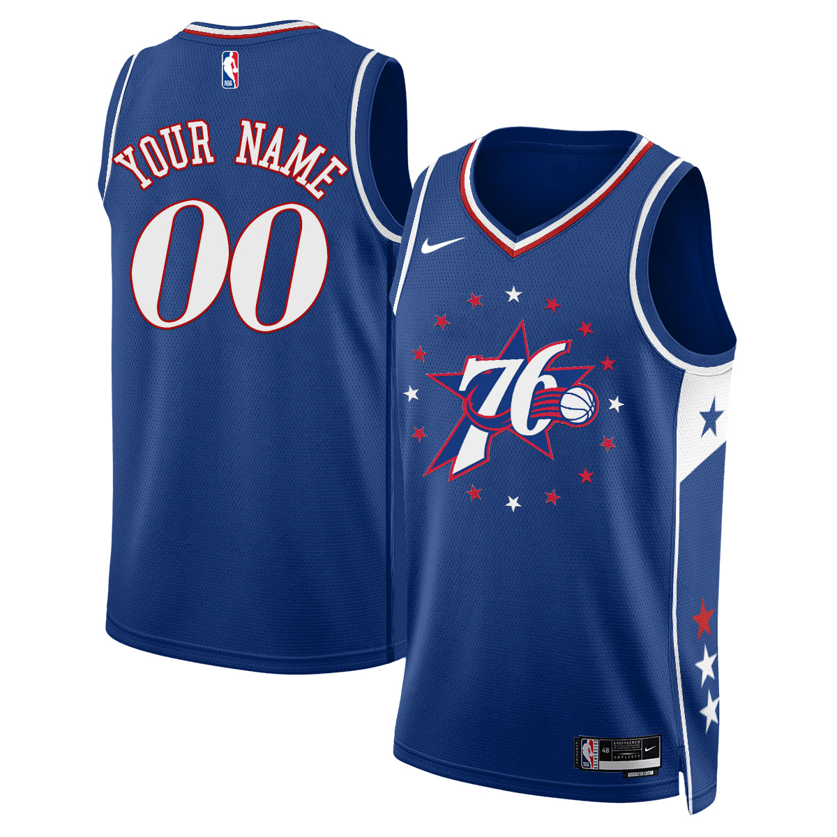 PHI Fan Gear Limited Vapor Custom Jersey - Stitched