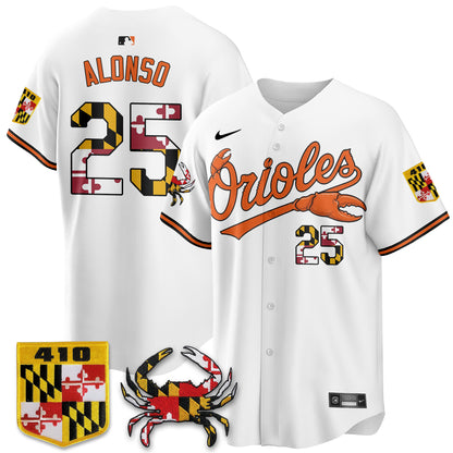 BAL Crab x Maryland Vapor Limited Jersey - Stitched