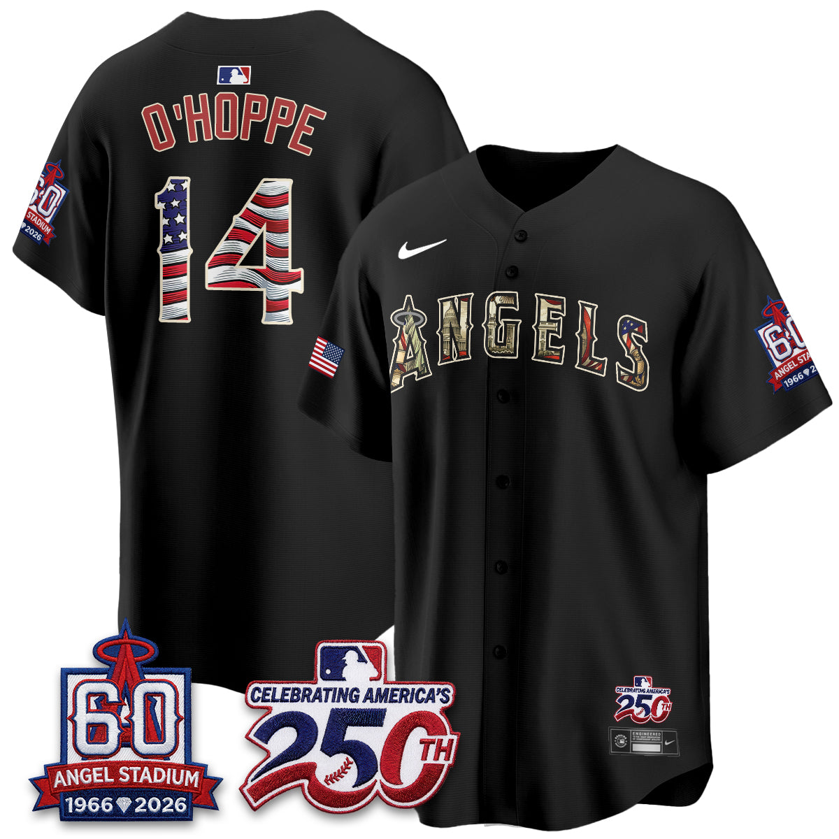 LAA 2026 Independence Day USA Vapor Limited Jersey - Stitched
