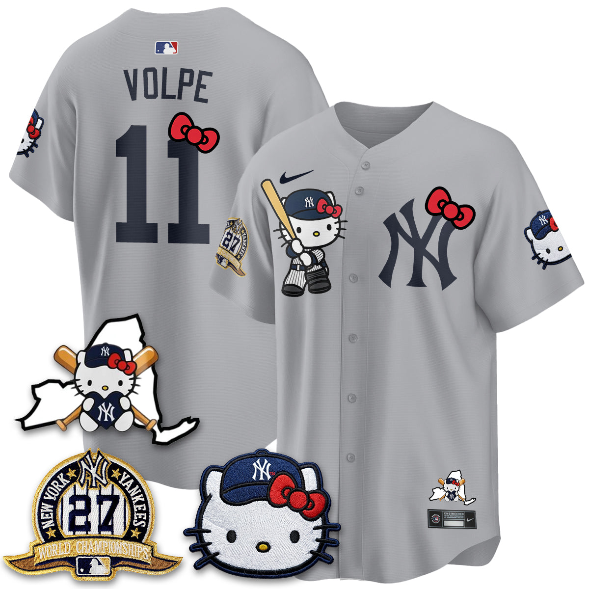 NYY Meow KT 2026 Vapor Limited Jersey - All Stitched