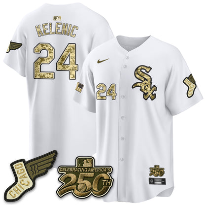 Chicago White Sox Salute to Service 2026 Vapor Limited Jersey - Stitched