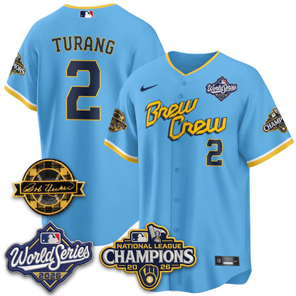 MIL 2026 NL Champions - Uecker Patch Navy Limited Edition - Stitched N1