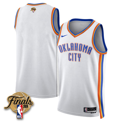 OKC 2026 NBA Western Conference Champions Vapor Jersey V2- Stitched
