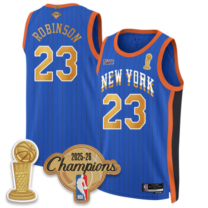 NYK Champions Night Vapor Jersey - Stitched