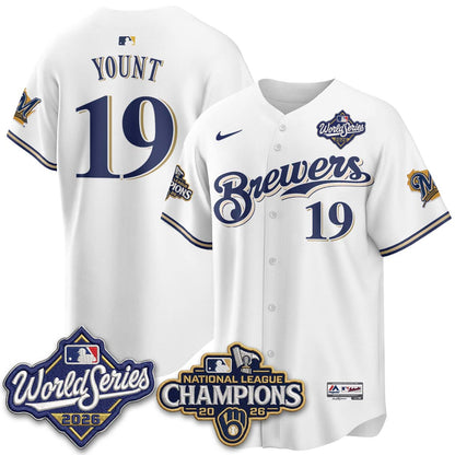 MIL 2026 NL Champions Throwback Jersey - Stitched