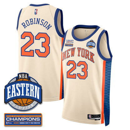 NYK 2026 NBA Eastern Conference Champions City Connect Jersey - Stitched