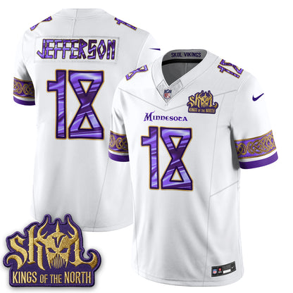 MIN  Warrior Skol Patch Vikings Font Edition  - Stitched (2)