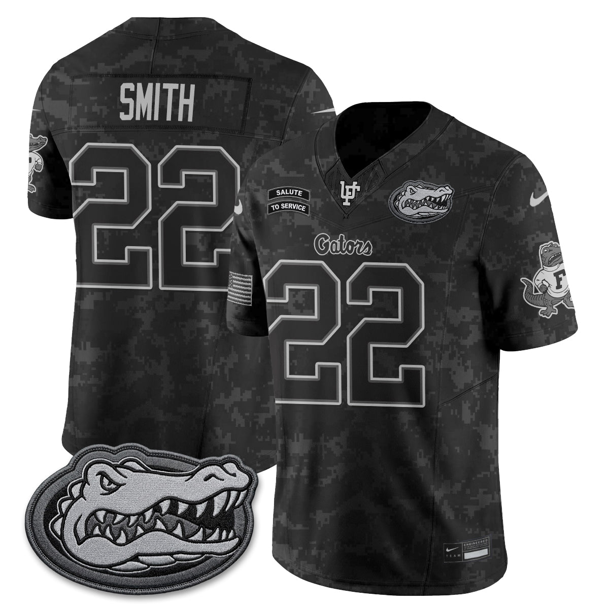 UF 2026 Salute to Service Vapor Jersey - Stitched