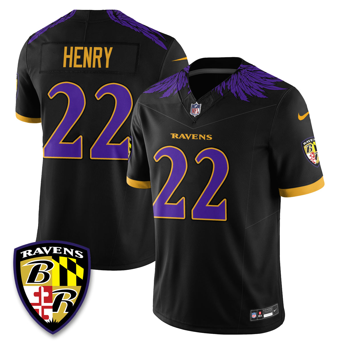 BAL Halloween Edition Vapor Jersey - Stitched