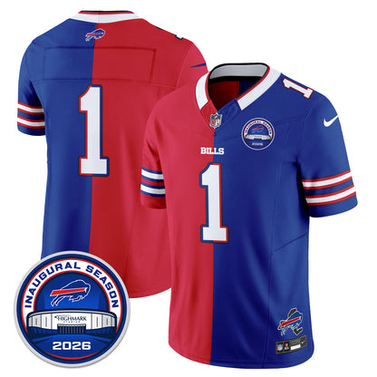 Buffalo Bills 2026 Split Edition Vapor Jersey - Stitched
