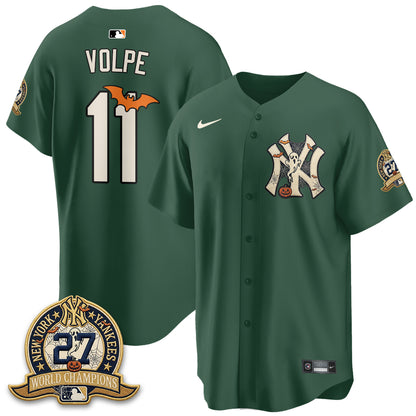 NYY Halloween 2026 Vapor Limited Jersey - Stitched