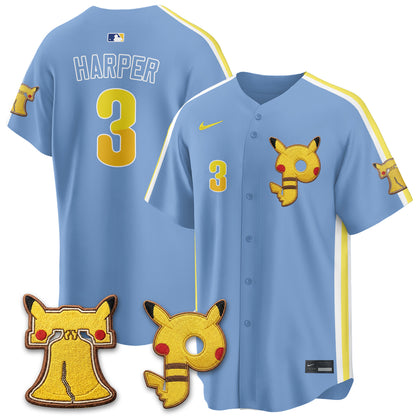 Philadelphia Phillies x PKM Edition Vapor Limited Jersey - Stitched