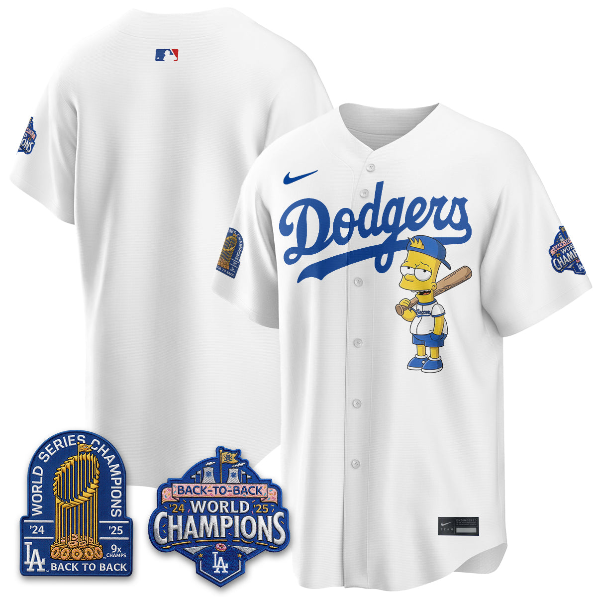 Los Angeles Dodgers x The Yellow Family Edition Vapor Jersey - Printed