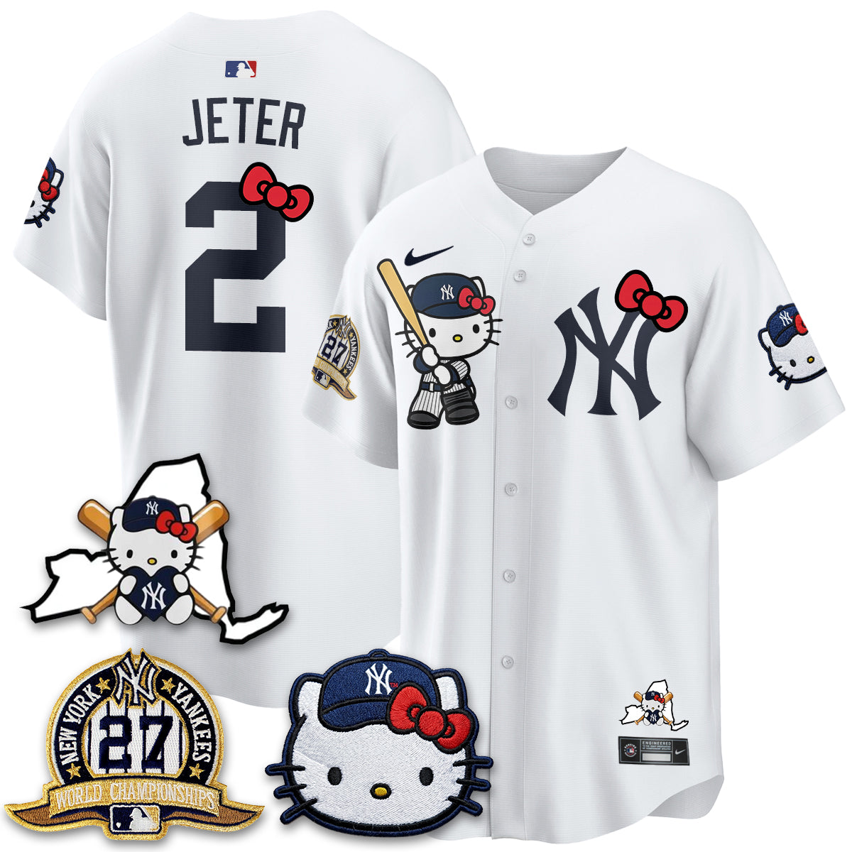 NYY Meow KT 2026 Vapor Limited Jersey - All Stitched