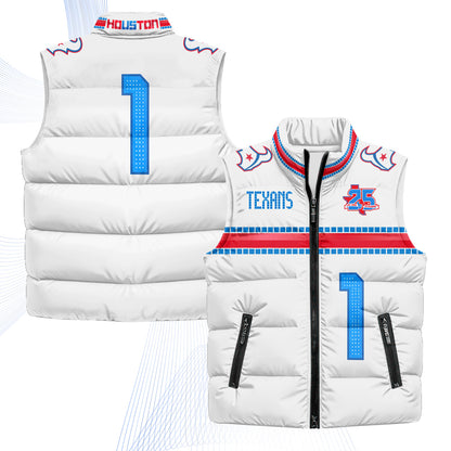 HOU 2026 Rivalries Puffer Vest - Printed