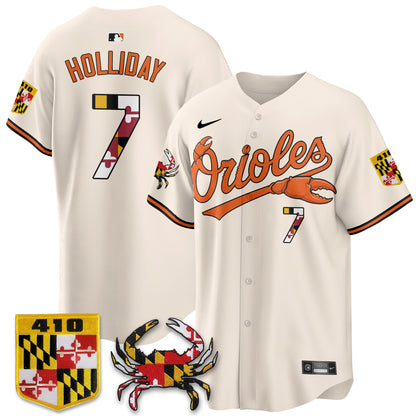 BAL Crab x Maryland Vapor Limited Jersey - Stitched