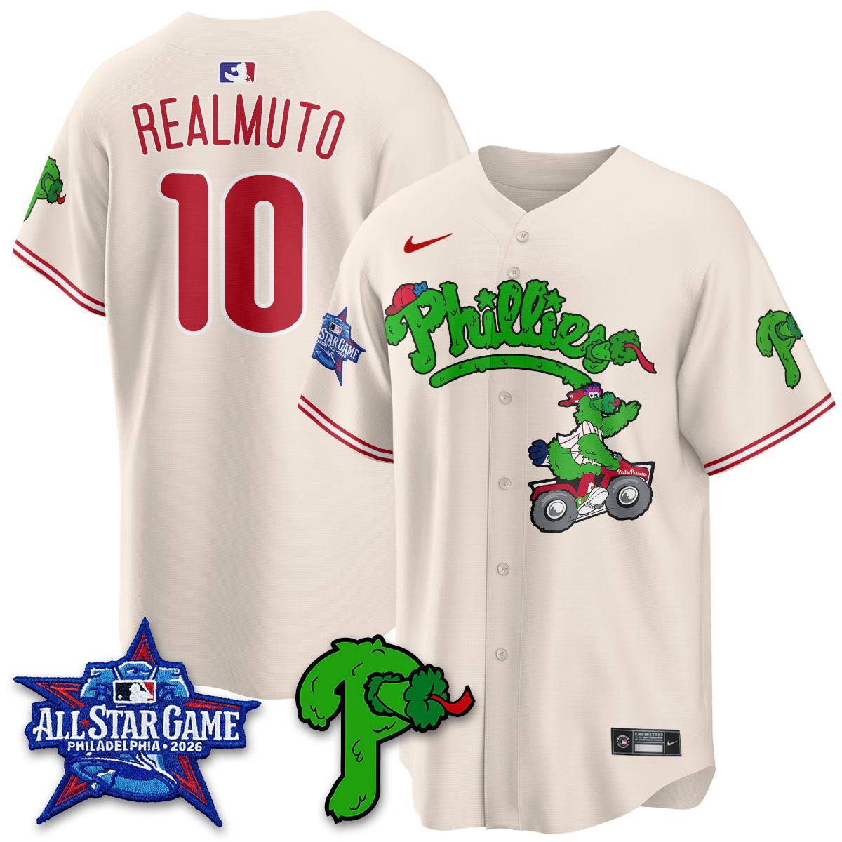 Philadelphia Phillies Phanatic Vapor Limited Jersey V2- Stitched