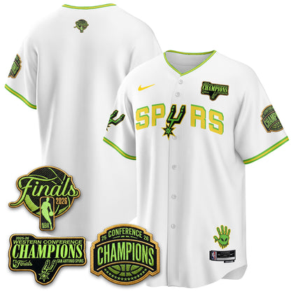 San Antonio Spurs 2026 Basketball Alien Style Vapor Jersey - Stitched