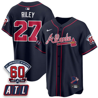 ATL 2026 60th Anniversary Vapor City Connect Limited Jersey - All Stitched