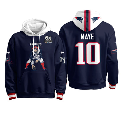 NE Minuteman Edition Fleece Hoodie - Printed