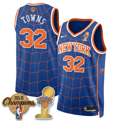 New York Knicks 2026 Champions Brand New Day Vapor Jersey - Stitched