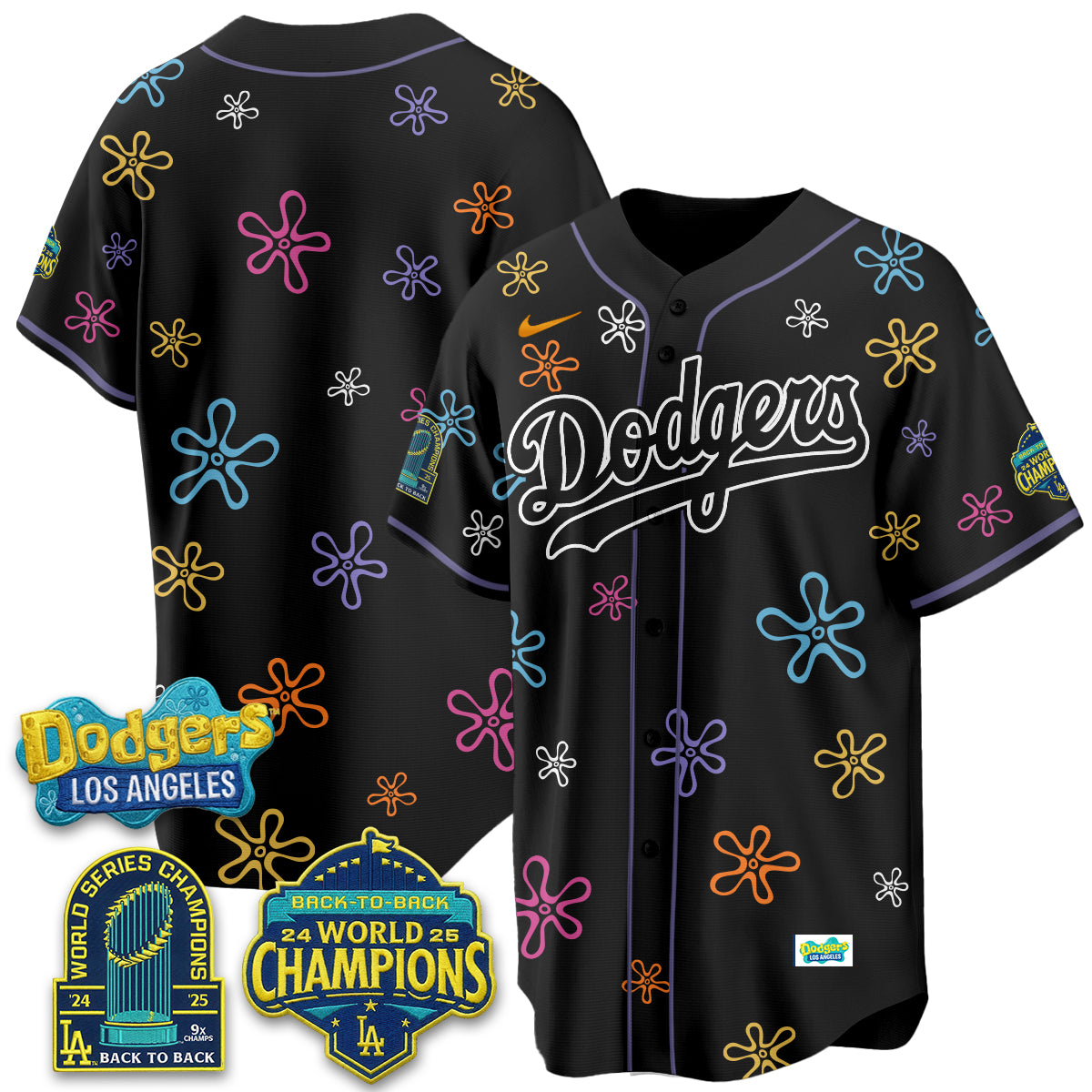 Los Angeles Dodgers x SBSP Vapor Jersey - Stitched