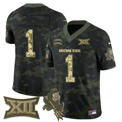 ASU 2026 Salute to Service Vapor Jersey - Stitched