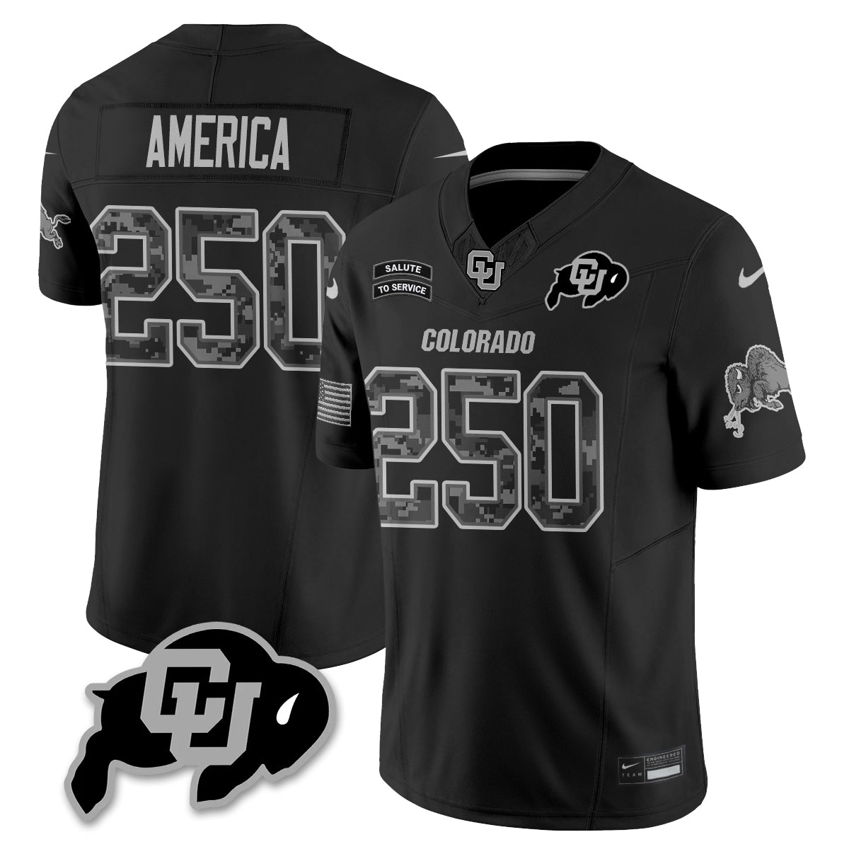 CU 2026 Salute to Service Vapor Jersey - Stitched