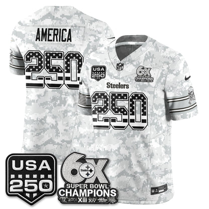 Pittsburgh Steelers 2026 Salute to Service Edition Vapor Jersey - Stitched