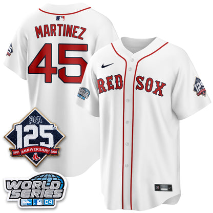 Boston Red Sox Throwback 2004 Vapor Jersey - Stitched