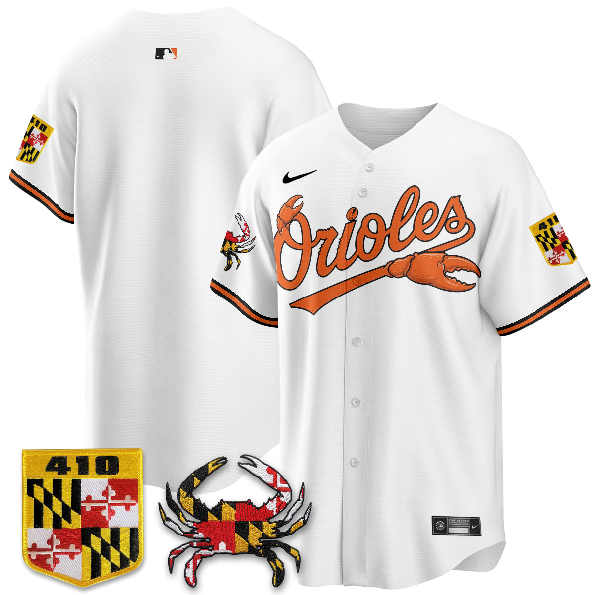 BAL Crab x Maryland Vapor Limited Jersey - Stitched