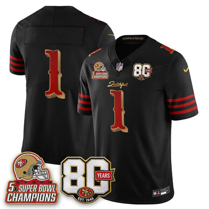 SF 80 Years & 5X Champs Rivalries Edition - Stitched (2)