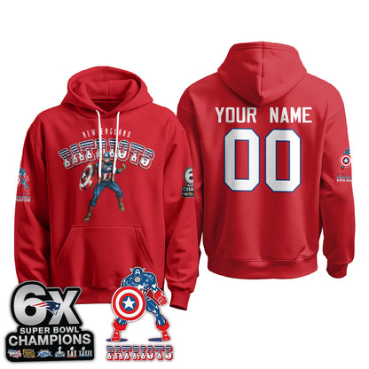 NE x Liberty Guardian Edition Pullover Custom Hoodie V2 - Printed